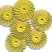 1" Radial Bristle Discs 80 Grit 6pk