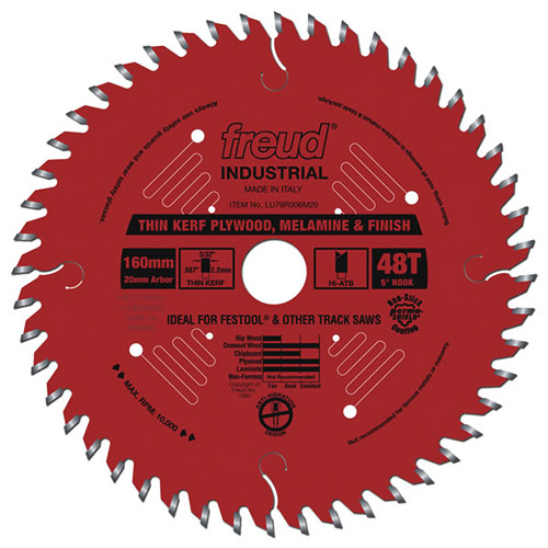 Freud Thin Kerf Plywood 48tpi / TS55