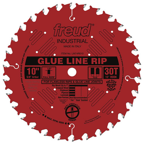 Freud 10X30T Glue Line Rip (LM74R010)