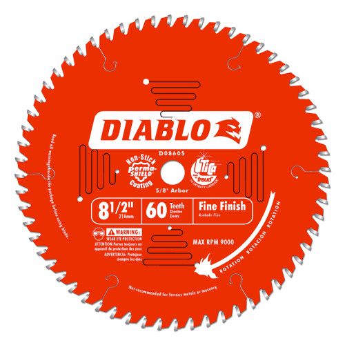 Diablo 8-1/2 X 60 Miter Blade (D0860S)