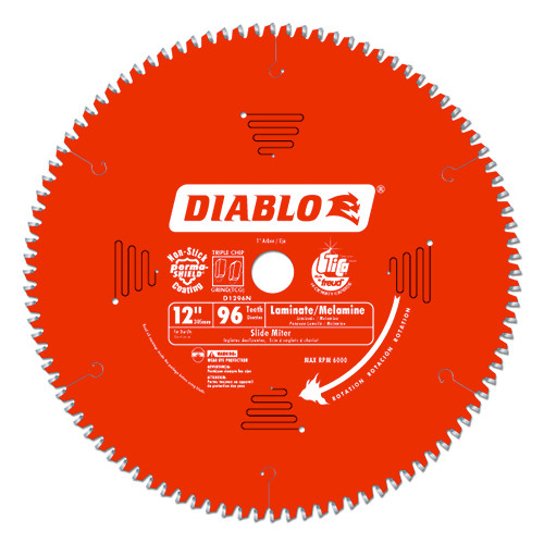 Diablo 12 X 96 Blade Metal/Plastic