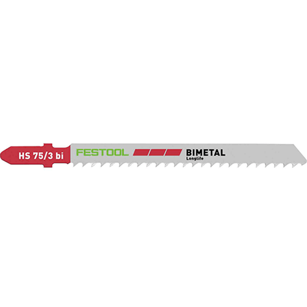 Festool Jigsaw Blade 3" X 8 TPI 5pk