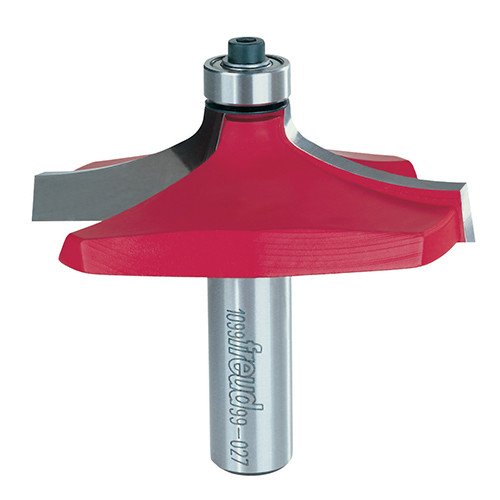 Freud Classic Table Edge Router Bit, 1/2" Bearing, 10 Deg. Angle, 2-5/8" Overall Length, 1/2" Shank