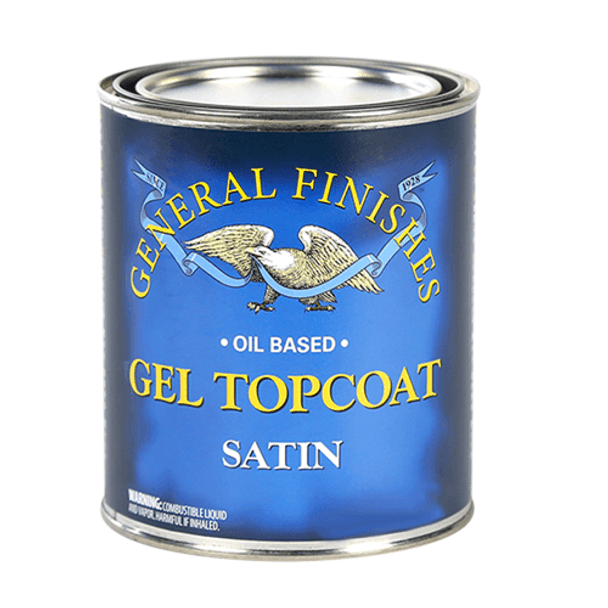 Satin Topcoat Gel Stain Pint
