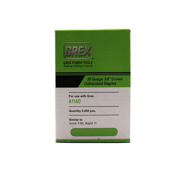 Staples 3/8" Crown 20GA 1/4" (5M)