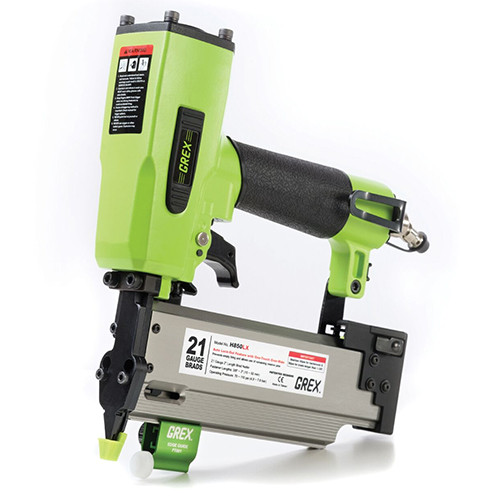 Grex 21 Gauge Brad Nailer w/ Lock Out Feature, 2" Capacity