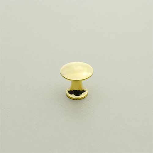 1/2" Knob Bright Brass