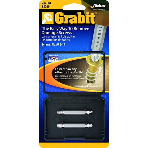 Grabit Screw Remover Kit, #2 & #3 Heads