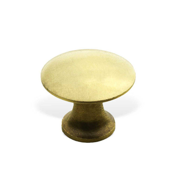 3/4" Knob Light Antique Brass