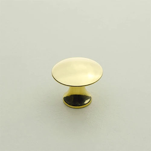 3/4" Knob Bright Brass