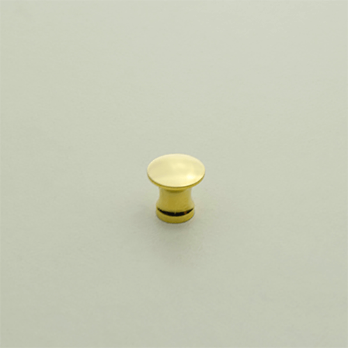 3/8" Knob Bright Brass