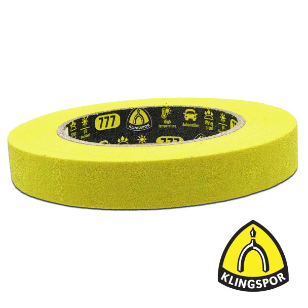 Klingspor Abrasives 777 Gold Standard Masking Tape, 3/4"x 60 Yards