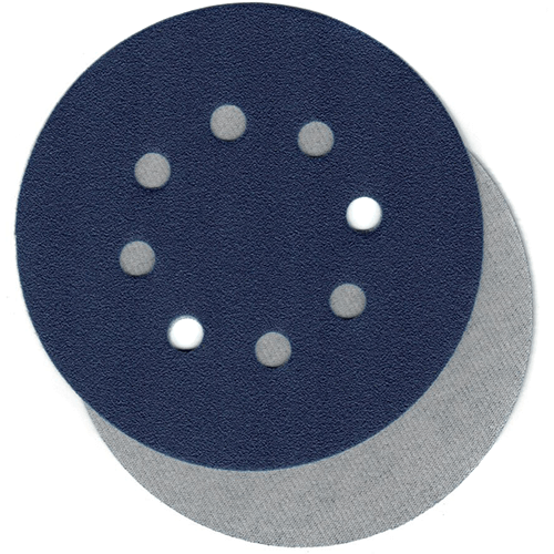 Klingspor Abrasives CS710 Heat-Treated Aluminum Oxide, 5"x 8 Hole, Hook & Loop Cloth Discs, 150 Grit, 10pk
