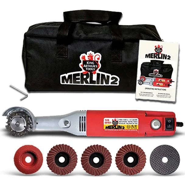 King Arthur's Merlin2 Miniature Carving Set, Variable Speed Unit