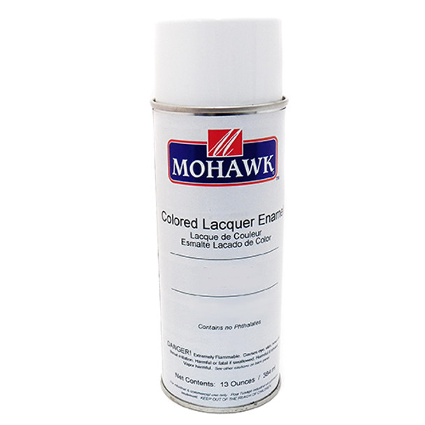 Colored Lacquer Enamel White Flat 13 oz
