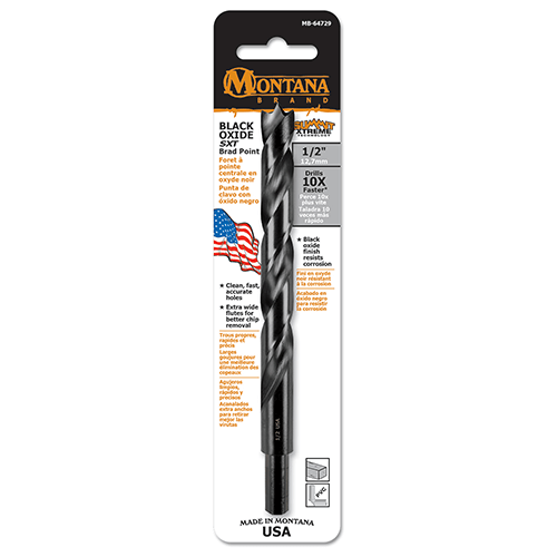 X29 Brad Point 1/2"