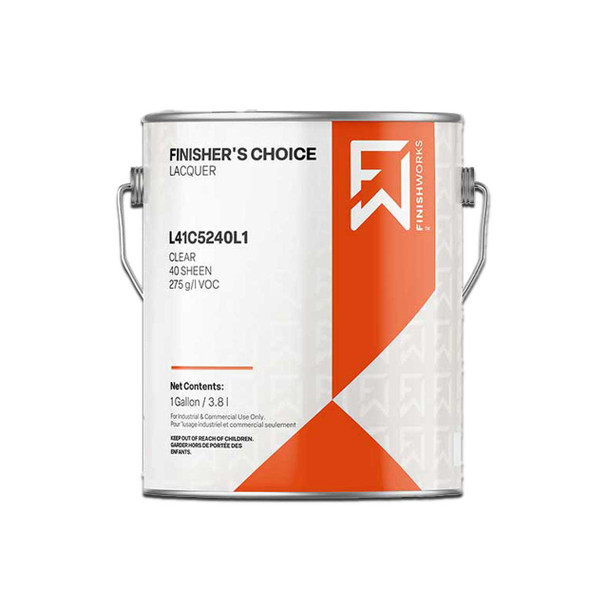 Finisher’s Choice™ Clear Lacquer Semi-Gloss 60 Sheen Gallon