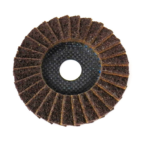 Klingspor Abrasives SMT800 Non-Woven Flap Disc, Very Fine, 4-1/2"x 7/8" Center Hole