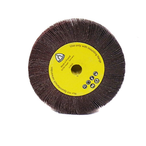 Klingspor Abrasives Angle Grinder Flap Wheel, 80 Grit, 4-1/2"x 5/8-11 Hub