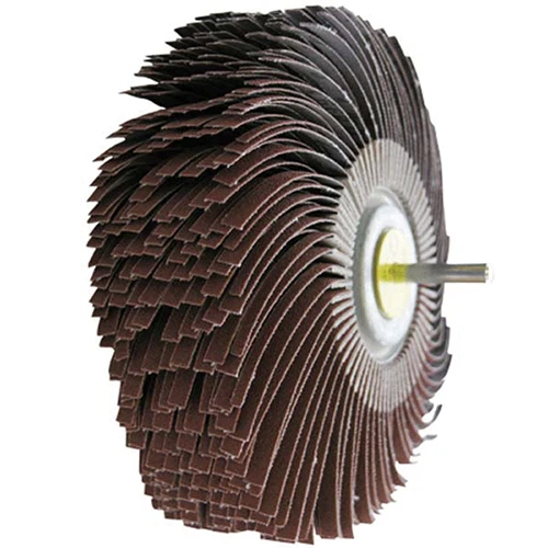 Klingspor Abrasives Spindle Mounted Mac Mop, 240 Grit 7"x 2"x 1/4" Spindle