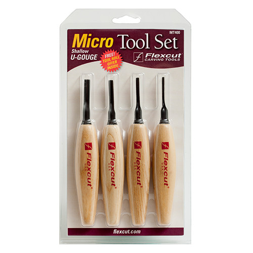 Micro Tool Set / Shallow U-Gouge