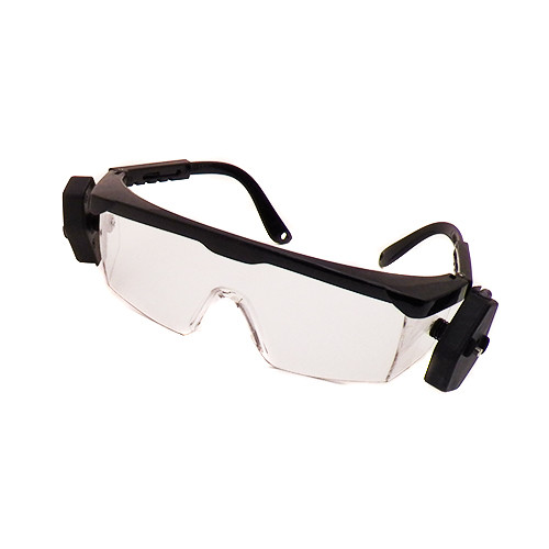 Wide View Safety Glasses W/ LED Light