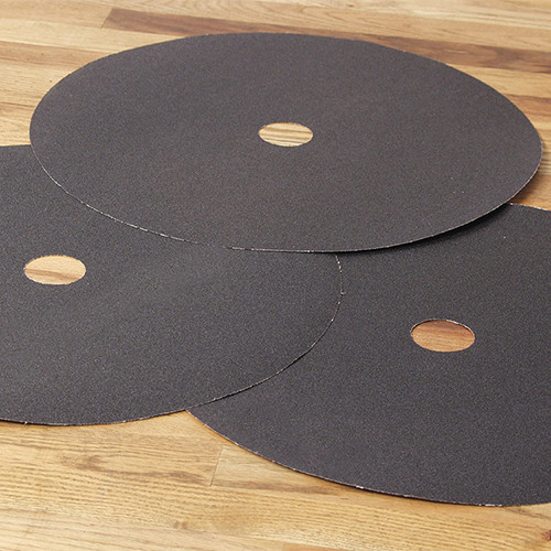 Klingspor Abrasives 16"x 2" Center Hole, Silicon Carbide Floor Sanding Disc, Paper Backed, 16 Grit