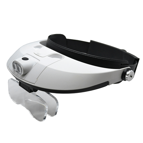 LED Illuminating Headband Magnifier