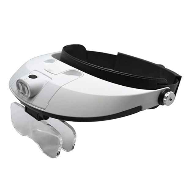 LED Illuminating Headband Magnifier