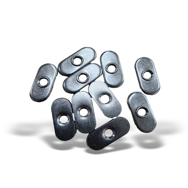 Rectangular Nuts 1/4-20 (10pk)