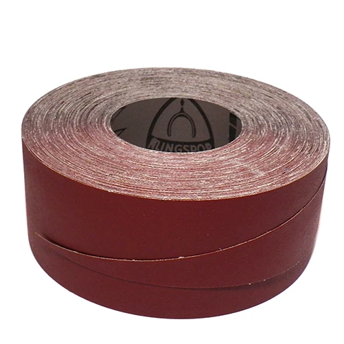 Marked-To-Cut Aluminum Oxide Bulk Rolls For 16", 22", 25", 37", 50" Drum Sanders 100 Grit