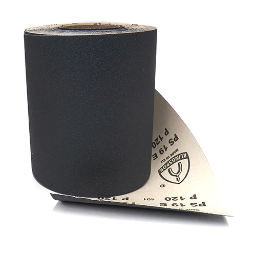 Klingspor Abrasives 8"x 25 Yard (75') Silicon Carbide Floor Sanding Roll, Paper Backed, 120 Grit