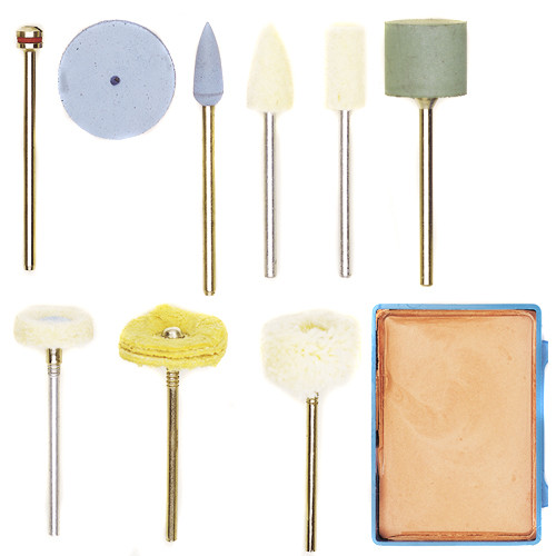 Proxxon 10 pc Rotary Polishing Set