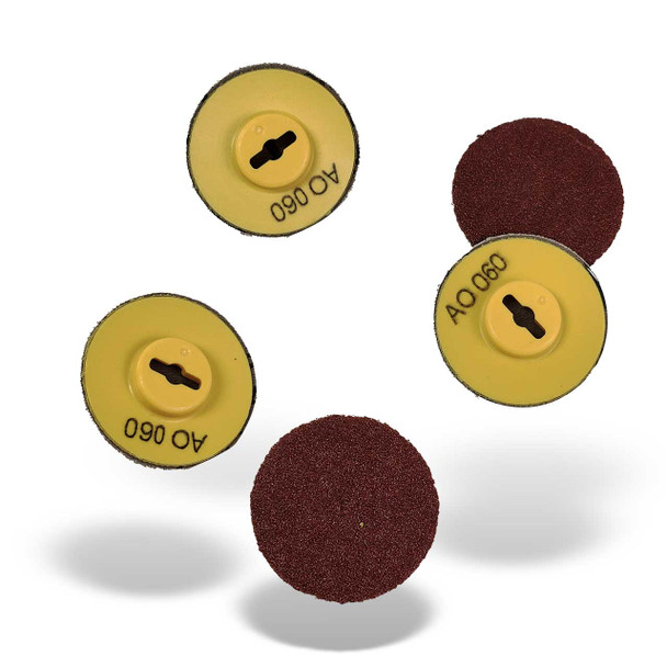 QDC 2" Aluminum Oxide 80 Grit 5pk