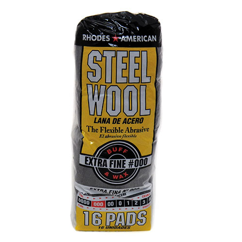 Steel Wool #000 16 Pad Pack
