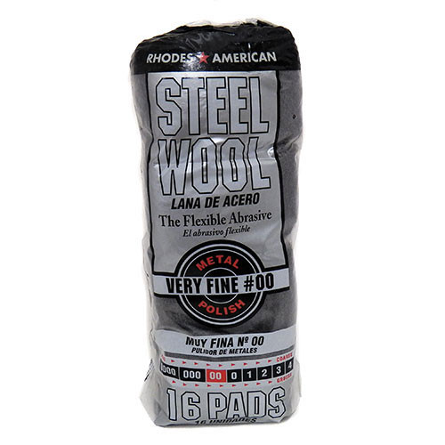 Steel Wool #00 16 Pad Pack