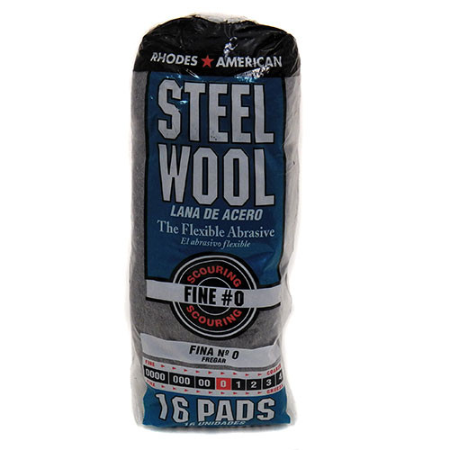 Steel Wool #0 16 Pad Pack
