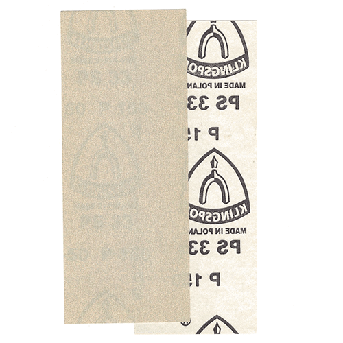 Klingspor Abrasives 3-5/8"x 9" Sheet For Makita BO3710 1/3 Sheet Sander, 320 Grit, 10pk