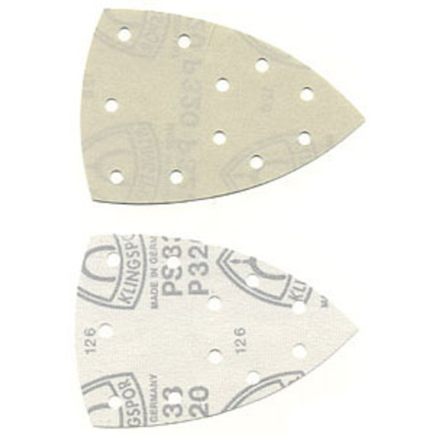 Skil Octo Sander H&L Iron Shape Abrasive, Aluminum Oxide, 60 Grit, 10pk
