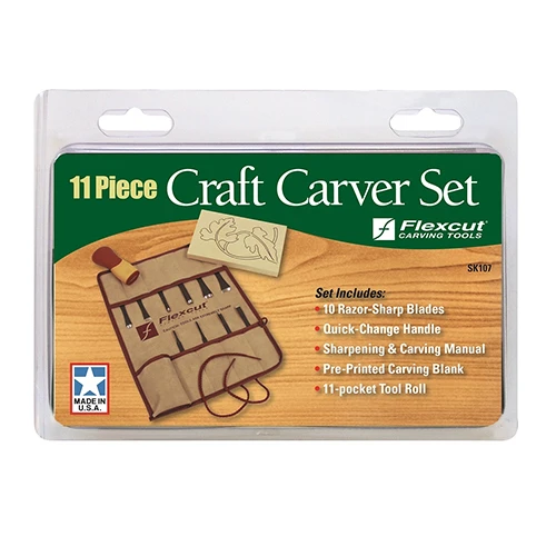 Flexcut 11 Piece Palm Tool Kit