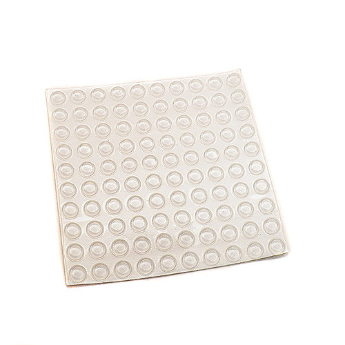 Clear PSA Glass Shelf Supports (100pk)