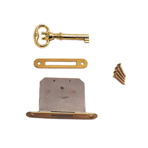 Mortise Cabinet Lock SM Brass