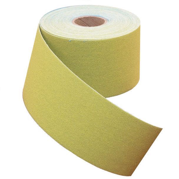 Klingspor Abrasives Gold Roll, 1 Inch x 10MT (32.8FT) 100 Grit, J-Flex Cloth Backed Aluminum Oxide