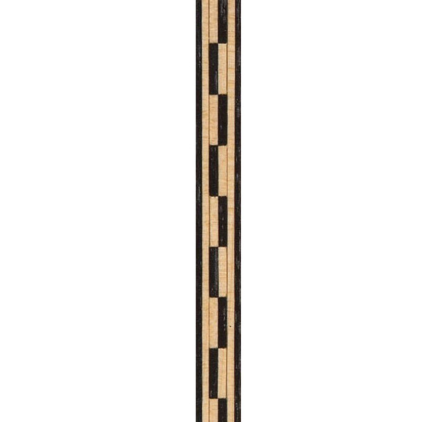 5/16" Inlay, Maple & Black Flip, Maple & Black Outside Lines, 2pk
