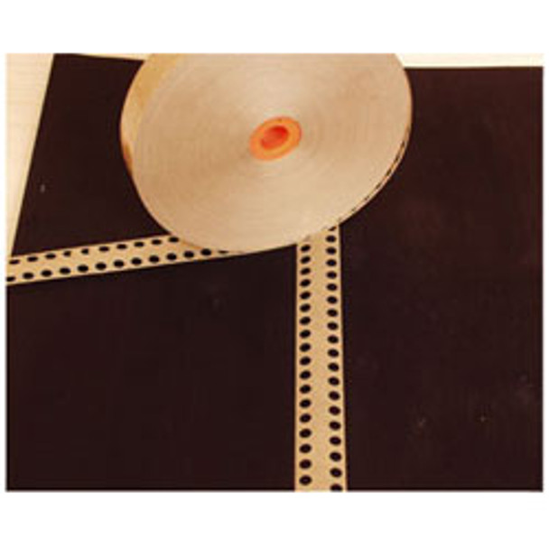 Veneer Tape 3/4" x 650 Feet, 2 Hole Perforated, 40 Gram Weight