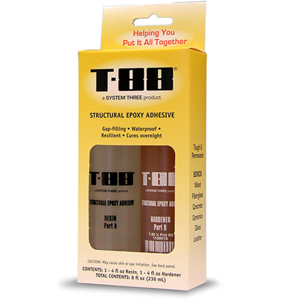 System Three T-88 Structural Epoxy, 1/2 Pint Kit System Three T-88 Structural Epoxy, 1/2 Pint Kit