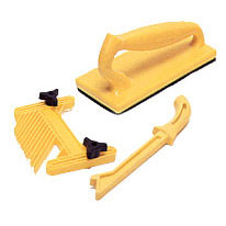 3pc Feather Board Push Stick & Block