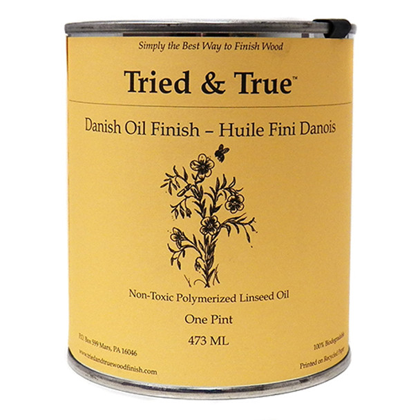 Tried & True Finishes, Danish Oil, Pint