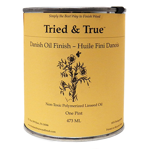 Tried & True Finishes, Danish Oil, Pint