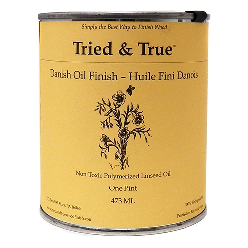 Tried & True Finishes, Danish Oil, Pint